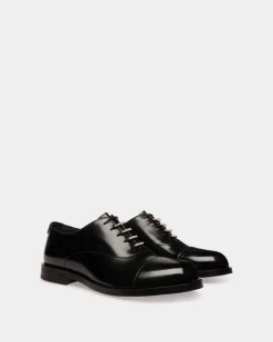Egli Oxford-Schuh Aus Leder In Schwarz