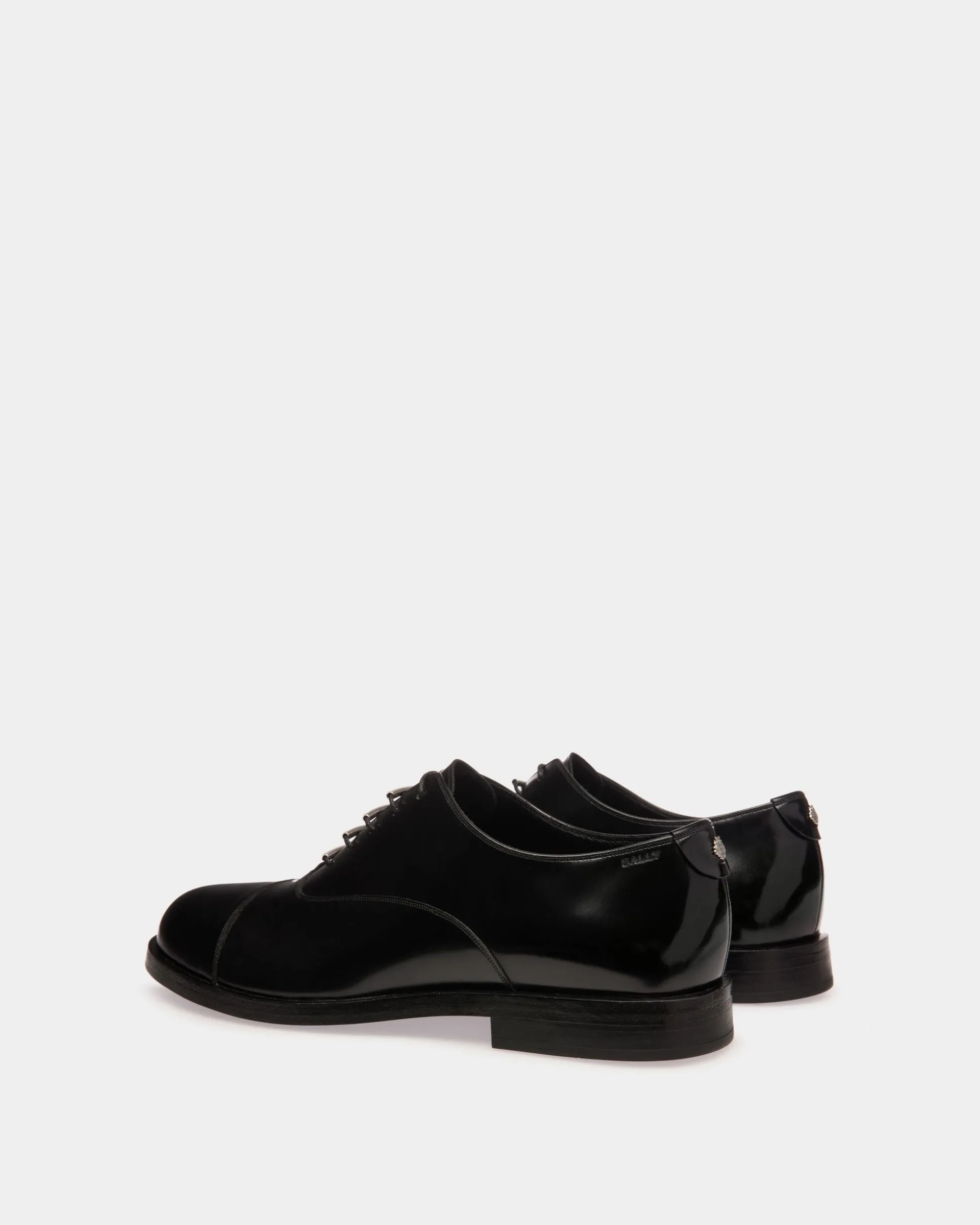 Egli Oxford-Schuh Aus Leder In Schwarz