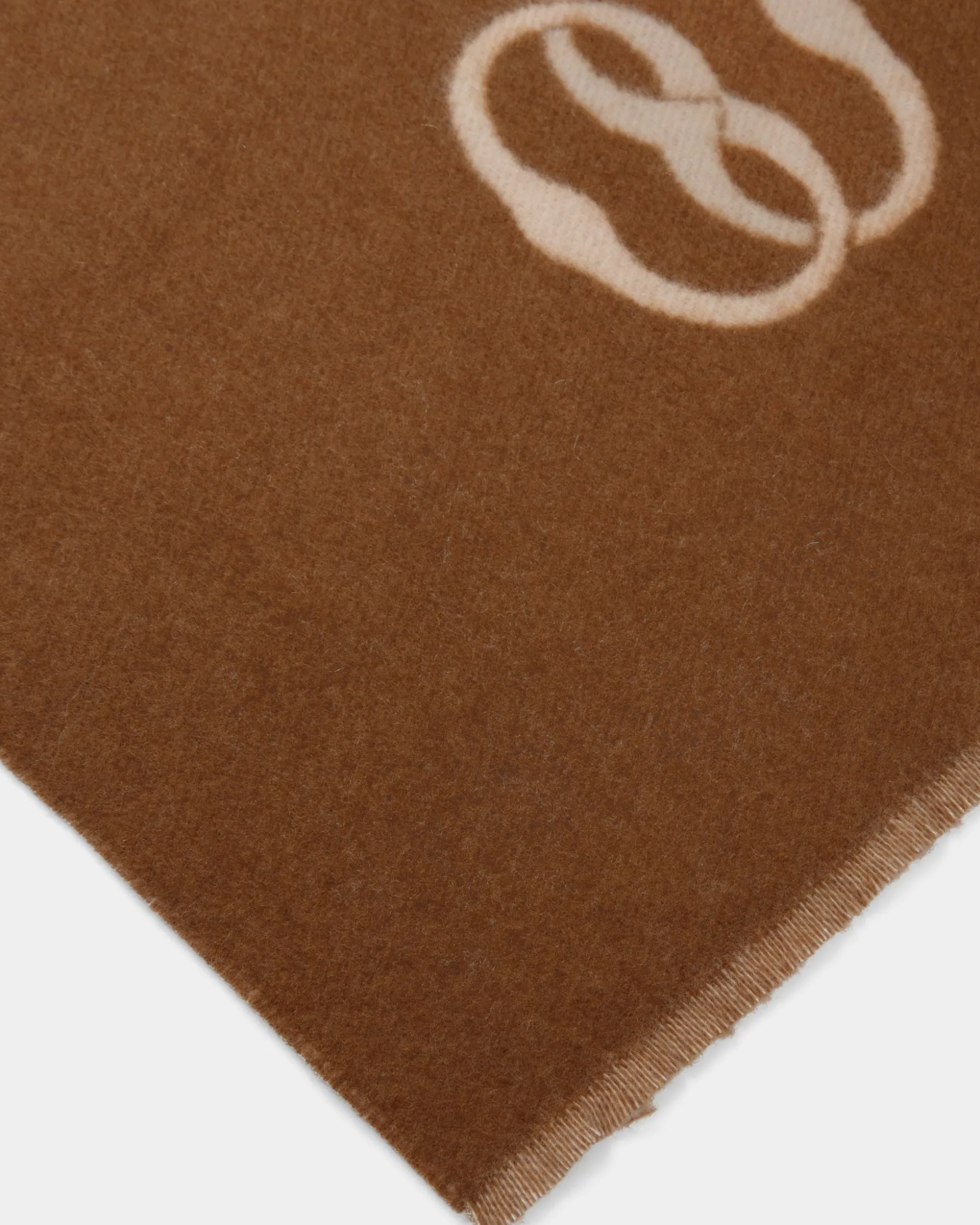 Emblem Schal Aus Stoff in Desert und Dusty Petal