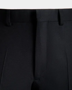 Faltenhose Aus Wolle In Navy Blue Aus Der Adrien Brody Travel-Kollektion