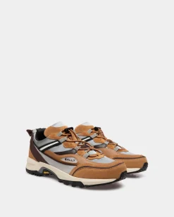 Faster Sneaker Aus Mehrfarbigem Leder Und Nylon