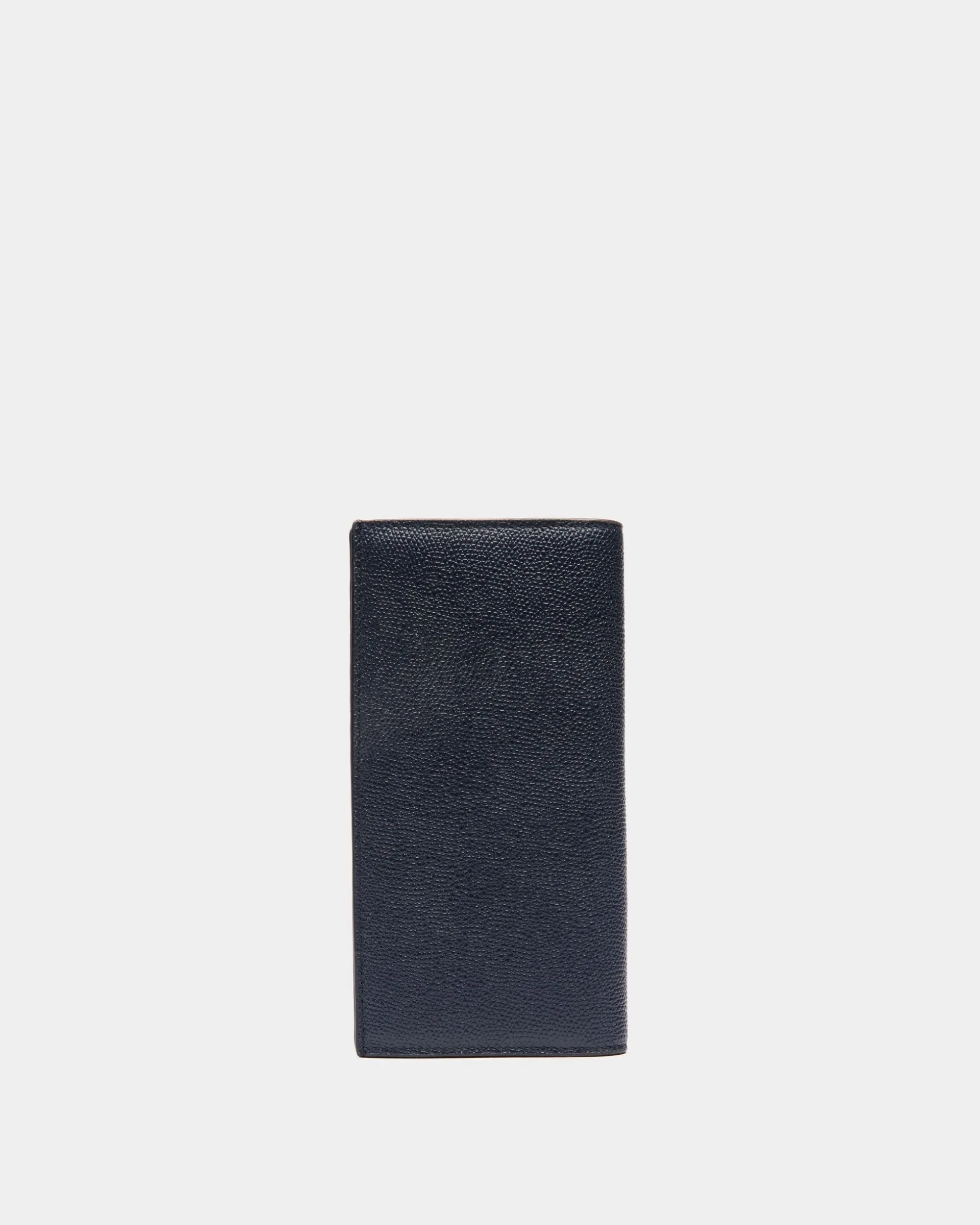 Flag Klassische Geldbörse Aus Blauem Leder