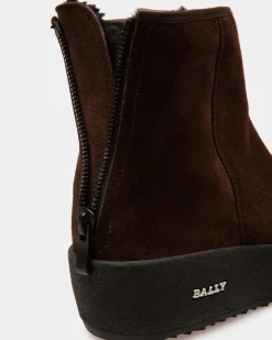 Guard Leder-Schneestiefel In Braun