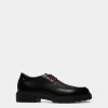 Gusto Derby in Black Leather