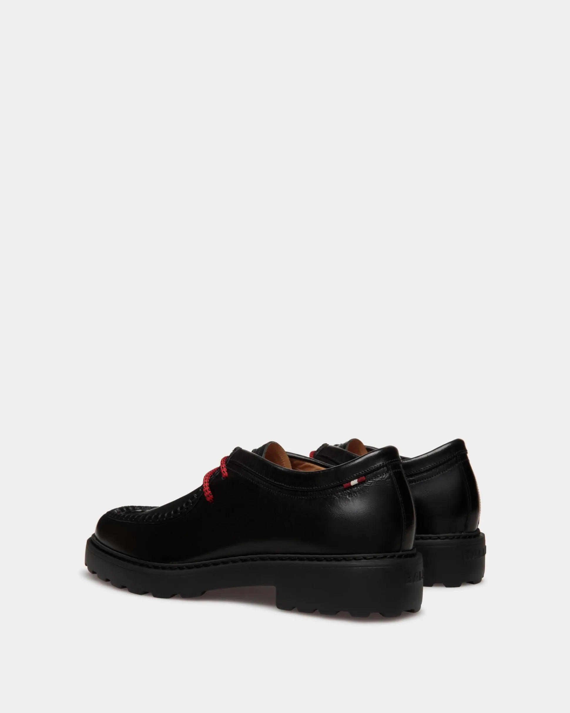 Gusto Derby in Black Leather