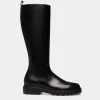 Gusto Stiefel Aus Leder In Schwarz