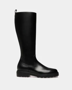 Gusto Stiefel Aus Leder In Schwarz