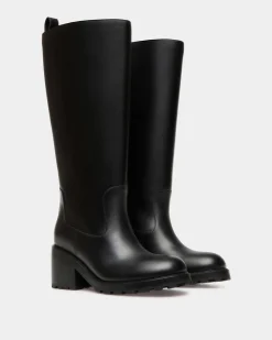 Gusto Stiefel Aus Leder In Schwarz