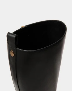 Gusto Stiefel Aus Leder In Schwarz