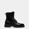 Gusto Stiefelette Aus Leder In Schwarz