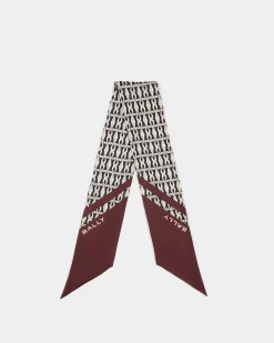 Halstuch Aus Seide In Andorra Mit Emblem-Print