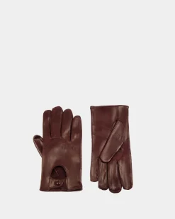 Handschuhe Aus Leder In Braun Aus Der Adrien Brody Travel-Kollektion