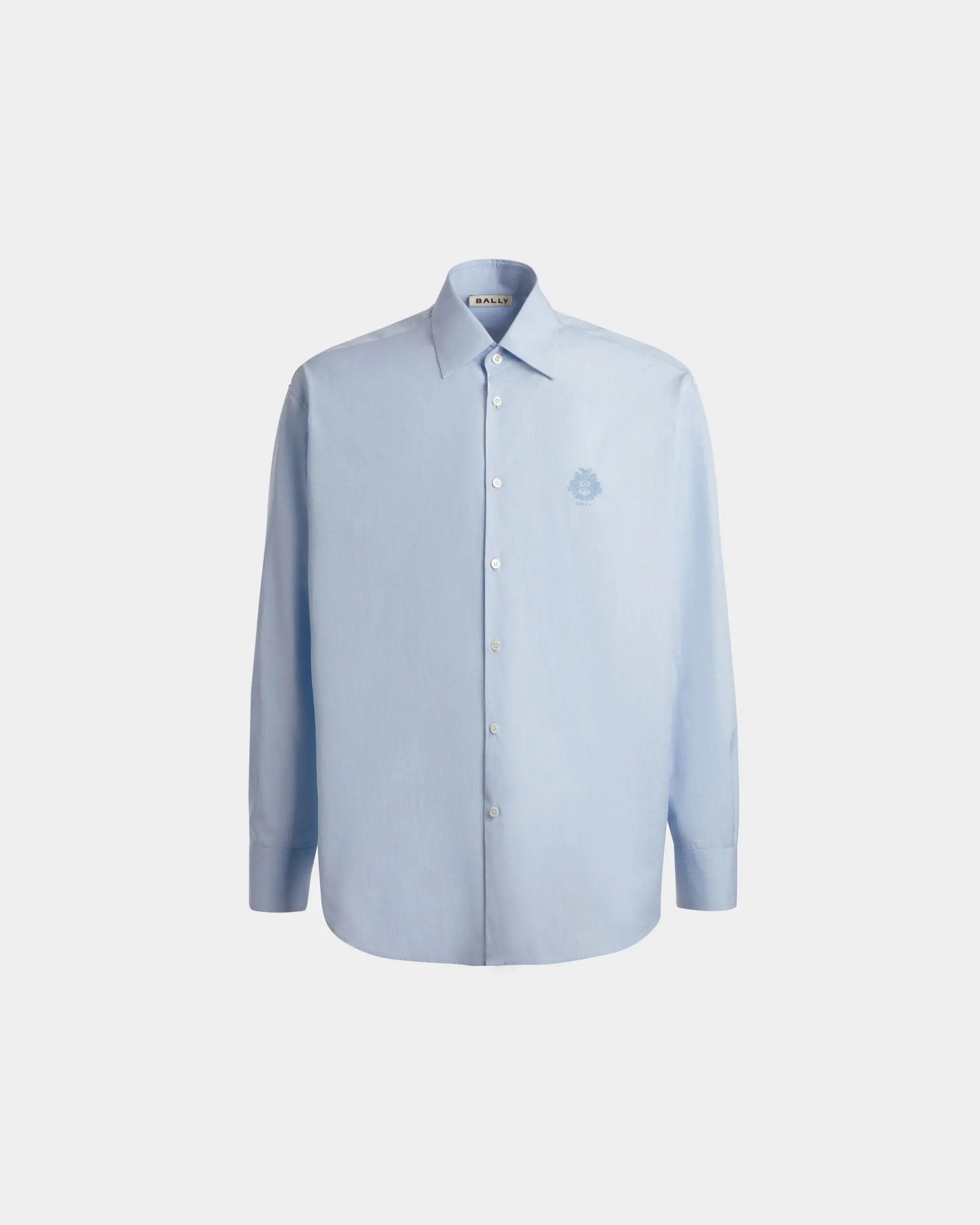 Hemd Aus Baumwolle In Light Blue