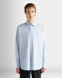 Hemd Aus Baumwolle In Light Blue