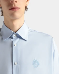 Hemd Aus Baumwolle In Light Blue