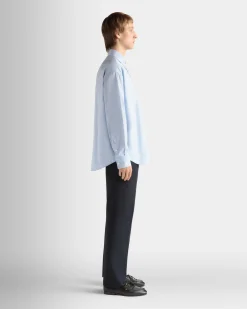 Hemd Aus Baumwolle In Light Blue