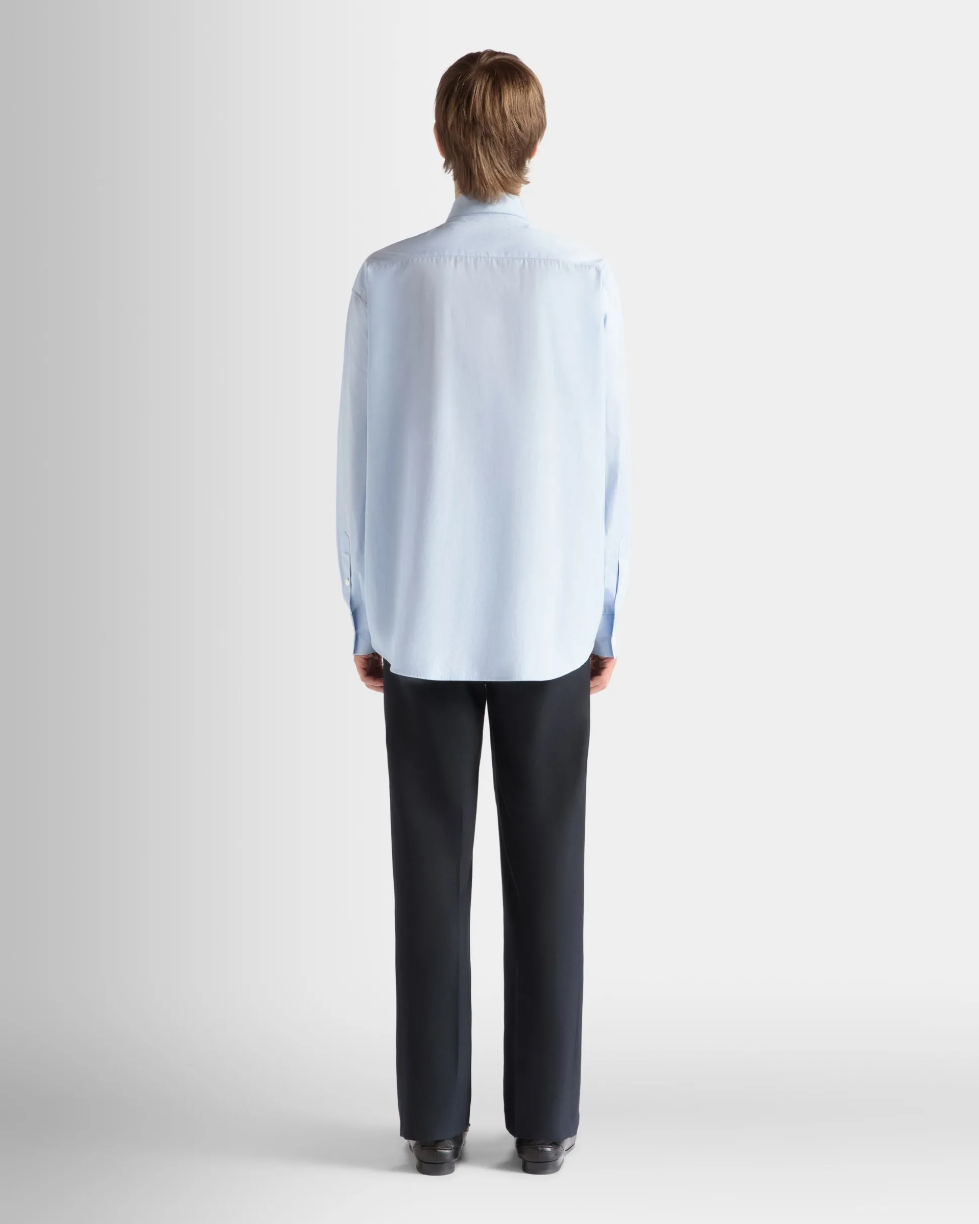 Hemd Aus Baumwolle In Light Blue