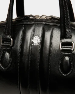 Henkeltasche Beckett Aus Leder In Schwarz