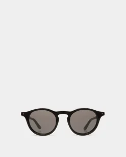 Hermann Sonnenbrille Aus Schwarzem Acetat
