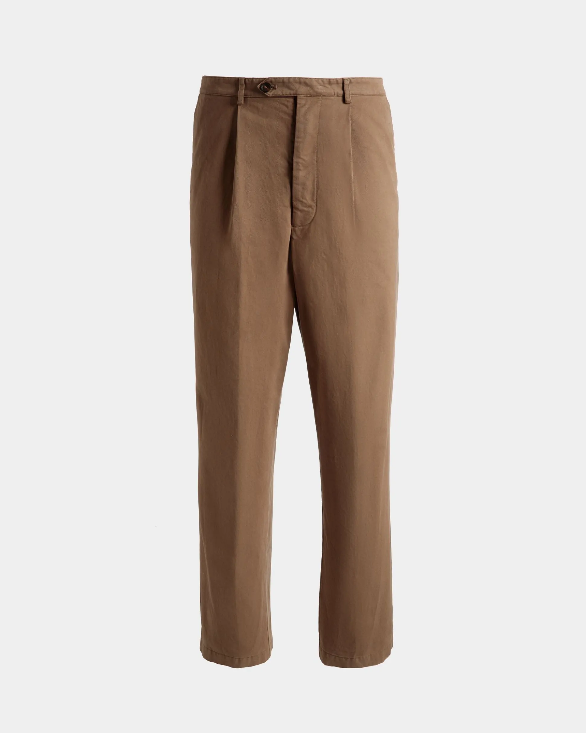 Hose Aus Baumwolle In Camel