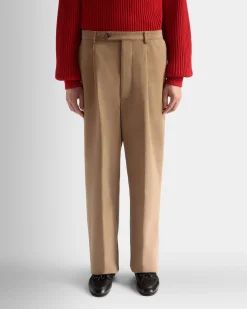 Hose Aus Baumwolle In Camel