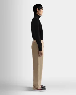 Hose Aus Baumwolle In Camel