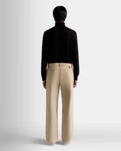 Hose Aus Baumwolle In Camel