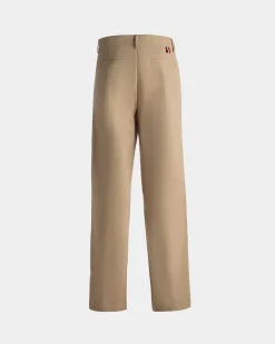 Hose Aus Baumwolle In Camel