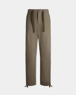 Hose Aus Baumwolle In Military Green Aus Der Adrien Brody Travel-Kollektion