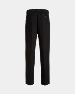 Hose Aus Baumwolle In Schwarz