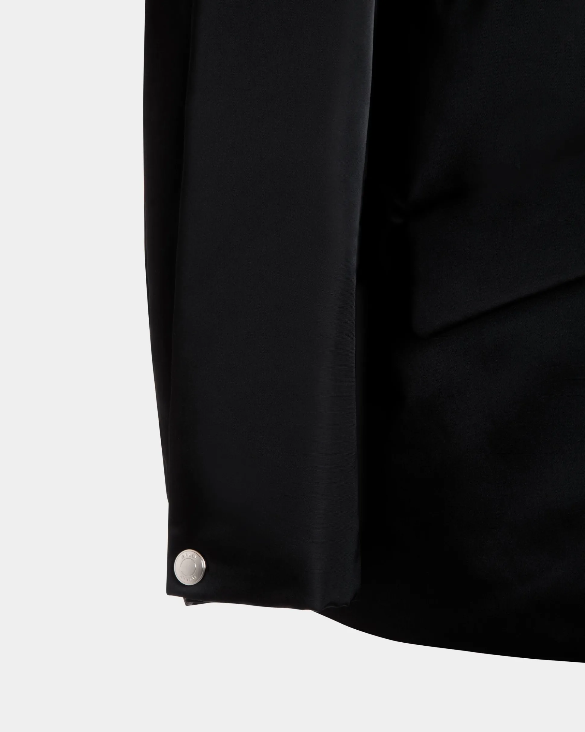 Jacke Aus Nylon In Schwarz