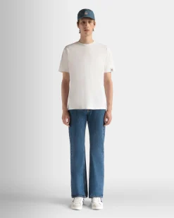 Jeanshose Aus Baumwolle In Medium Blue