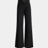 Jeanshose Mit Weitem Bein Aus Baumwolle In Grau