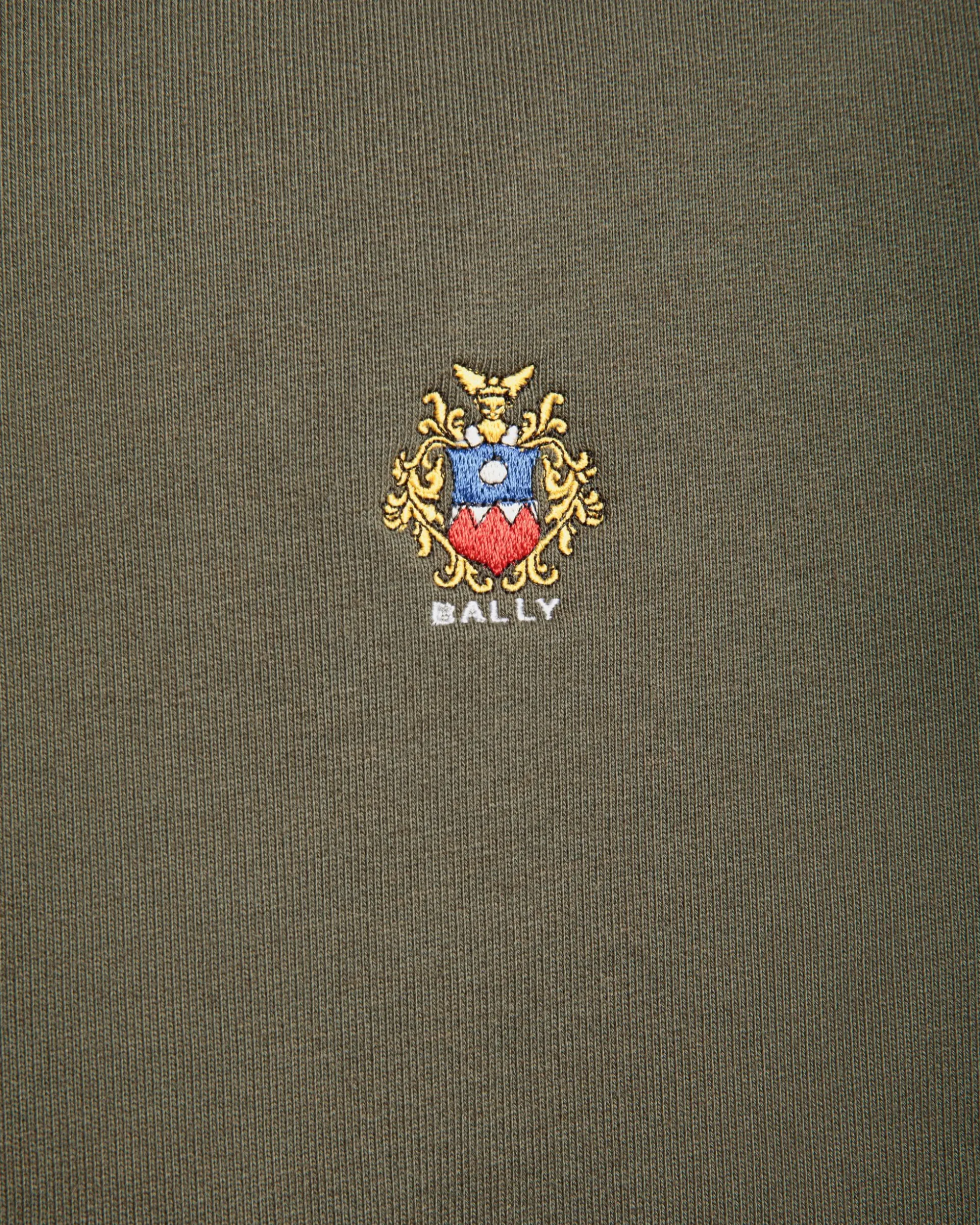 Kapuzenpullover Aus Kaschmirgemisch In Olive Green Aus Der Adrien Brody Travel-Kollektion