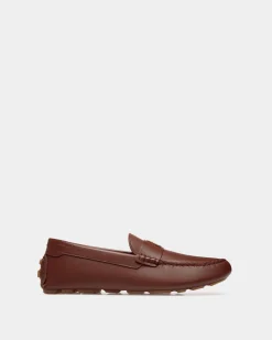 Kerbs Driver-Schuh Aus Leder In Braun