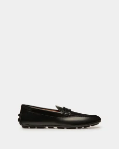Kerbs Driver-Schuh Aus Leder In Schwarz