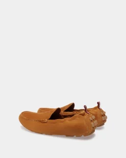 Kerbs Driver-Schuh Aus Veloursleder In Braun