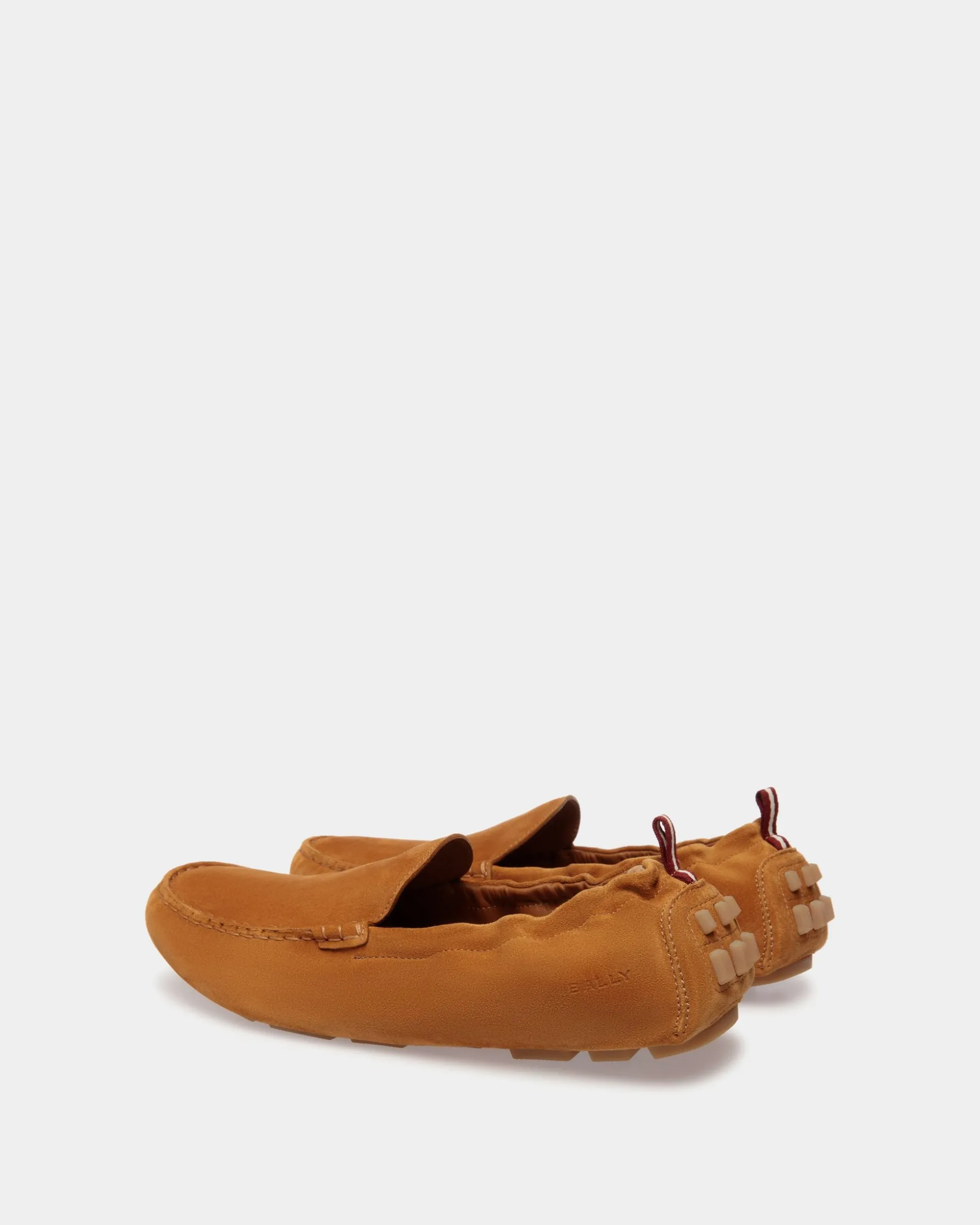 Kerbs Driver-Schuh Aus Veloursleder In Braun