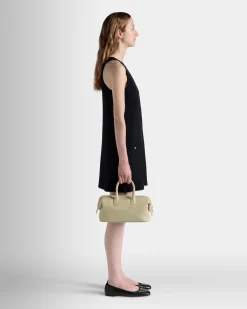 Kleine Henkeltasche Belle Aus Leder In Light Green