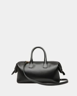 Kleine Henkeltasche Belle Aus Leder In Schwarz