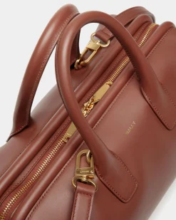 Kleine Henkeltasche Belle Aus Leder In Braun