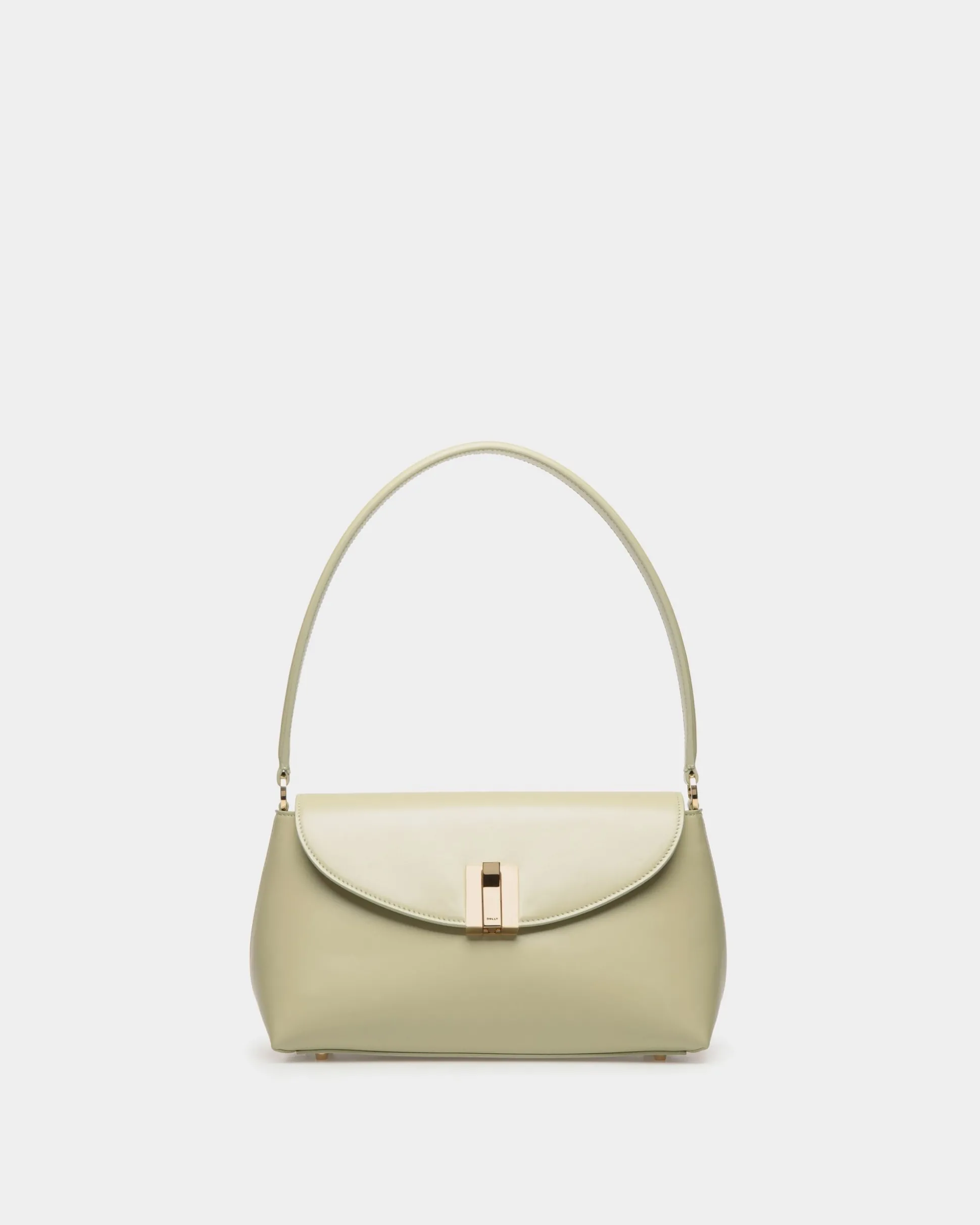 Kleine Henkeltasche Ollam Aus Leder In Light Green