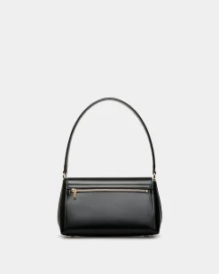Kleine Henkeltasche Ollam Aus Leder In Schwarz