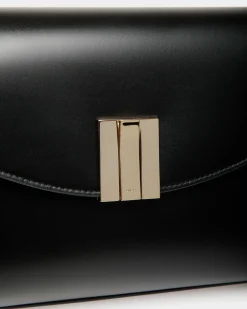 Kleine Henkeltasche Ollam Aus Leder In Schwarz