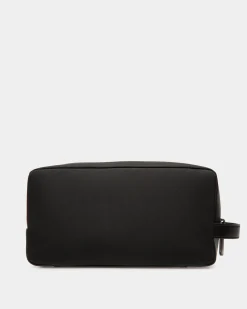 Kulturbeutel Aus Nylon In Schwarz Und Gelb Aus Der Adrien Brody Travel-Kollektion