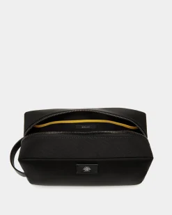 Kulturbeutel Aus Nylon In Schwarz Und Gelb Aus Der Adrien Brody Travel-Kollektion