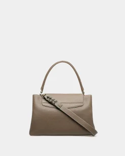 Layka Henkeltasche Aus Hellbraun Leder