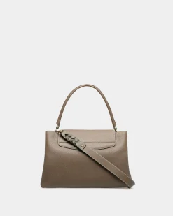 Layka Henkeltasche Aus Hellbraun Leder