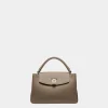 Layka Henkeltasche Aus Leder In Hellbraun