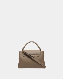 Layka Henkeltasche Aus Leder In Hellbraun